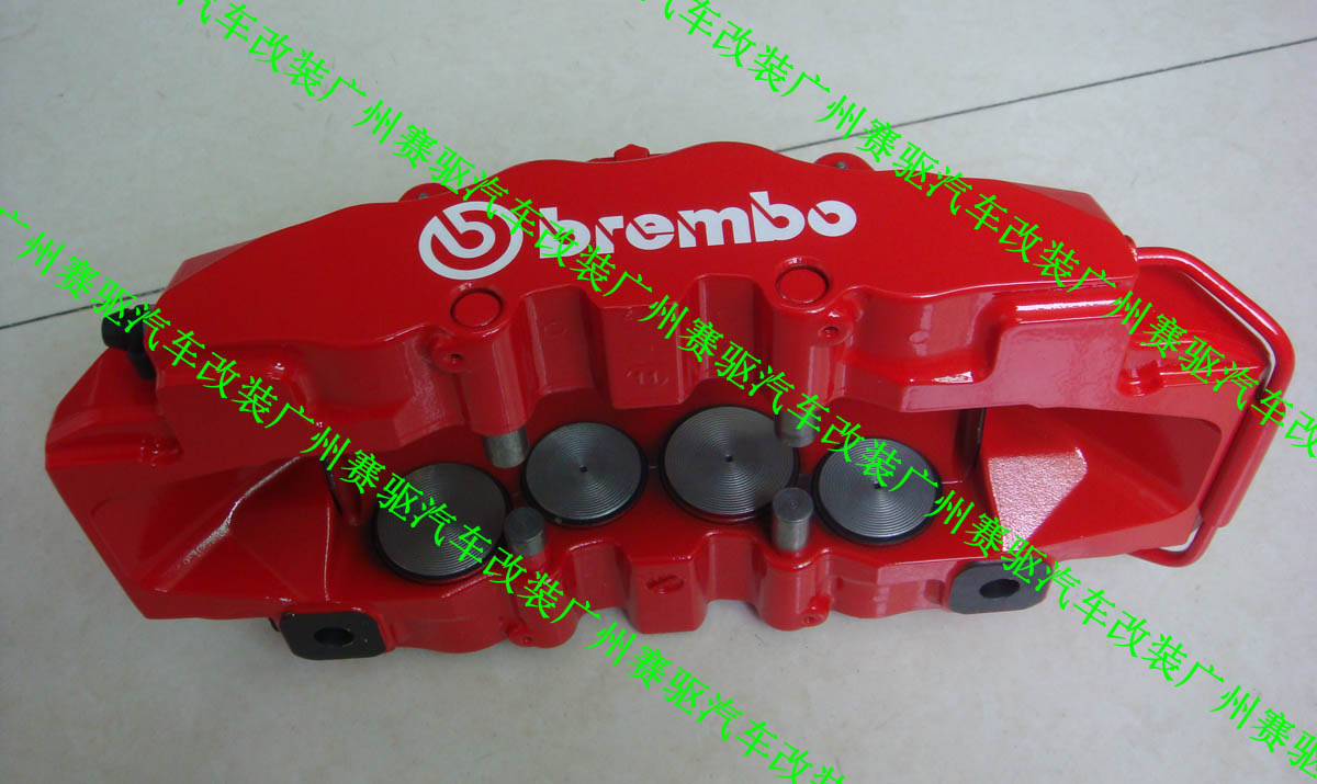 奔馳GL350/GL450改裝BREMBO大8活塞卡鉗剎車套裝 GL350、450專用brembo競技版剎車鮑魚