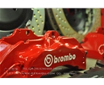 BREMBO卡宴18Z大六剎車套裝鮑魚改裝剎車卡鉗，brembo剎車